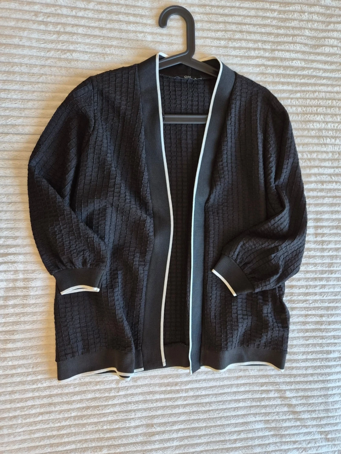 Svart kofta från ON Fashion stl M - 4