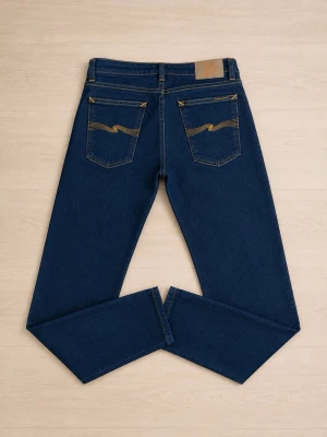 Nudie jeans  - Riktigt snygga mörkblå Nudie jeans.                         Dom är i riktigt bra skick/nytt skick                      Storlek: W30 L32                                                                Skriv gärna vid några frågor!