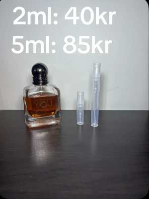 Parfym - Hej, säljer sample på Stronger with you intensely, priserna står på bilden, är det några frågor kontakta mig och alla orden blir pakat på TikTok namn:Elite_sample. Kolla i mina annonser om ni är intresserad på olika och om ni vill beställa flera på direkten kontakta mig.