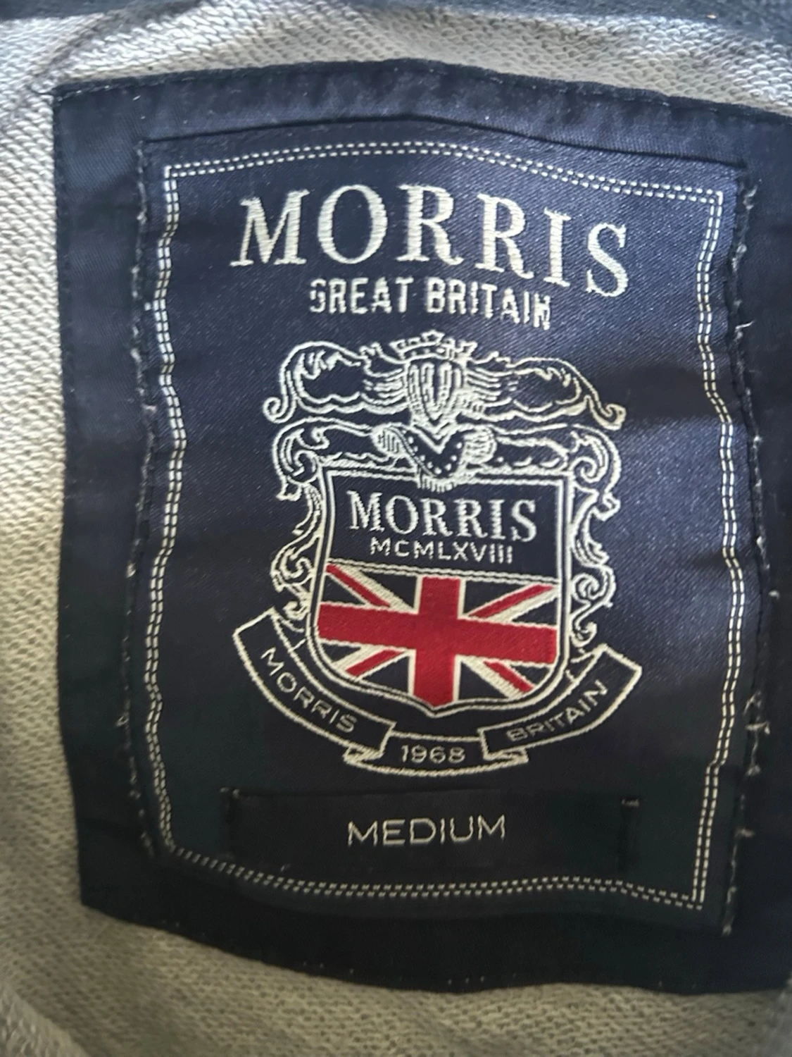 Grå sweatshirt från Morris - 1