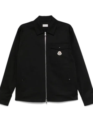 Moncler Overshirt - Helt ny Moncler Overshirt i svart. Storlek 4. Passar storlek L.
