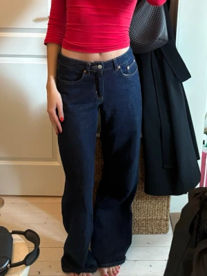 Mörkblå  jeans  - XXS full length 🥰