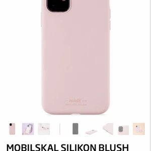 Holdit mobilskal iPhone 11 - Skal ifrån holdit, ett i mörkbrunt och ett i väldigt ljus rosa. Båda till IPhone 11. I nästan oanvänt skick. Nästan inga tecken på användning och nästan som nya. 50kr styck. Det rosa har dock en extremt liten prick, där det inte finns silikon