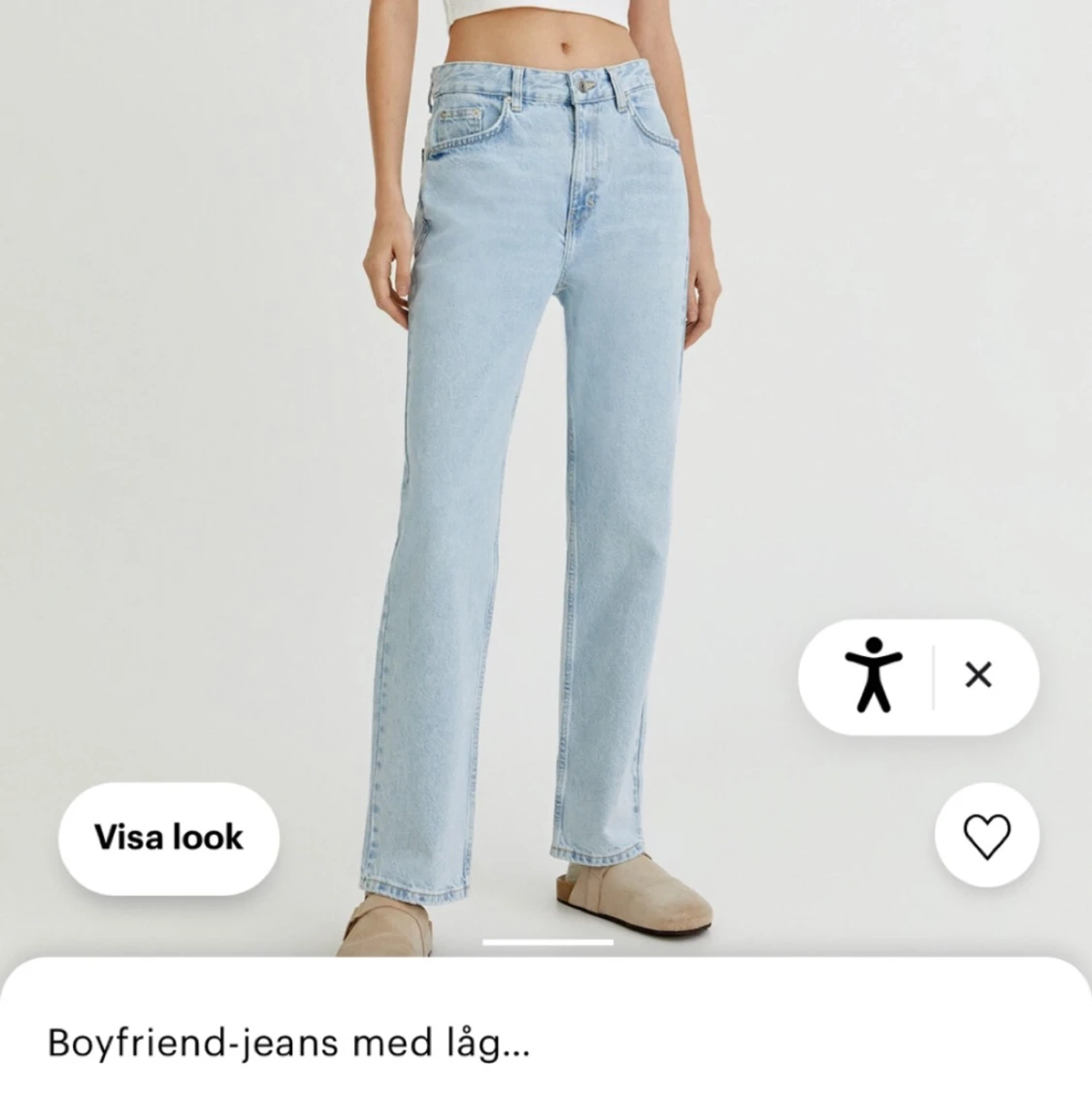 Low waisted boyfriend jeans