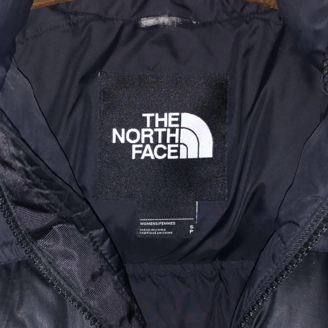 north face svart puffer jacka - 90