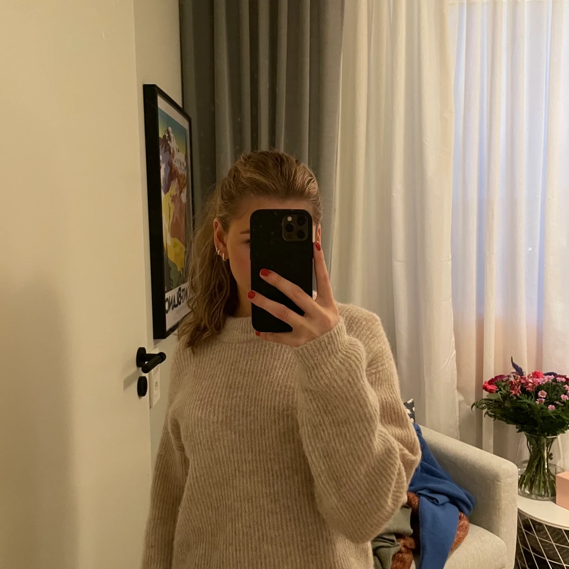 Stickad tröja  - 90