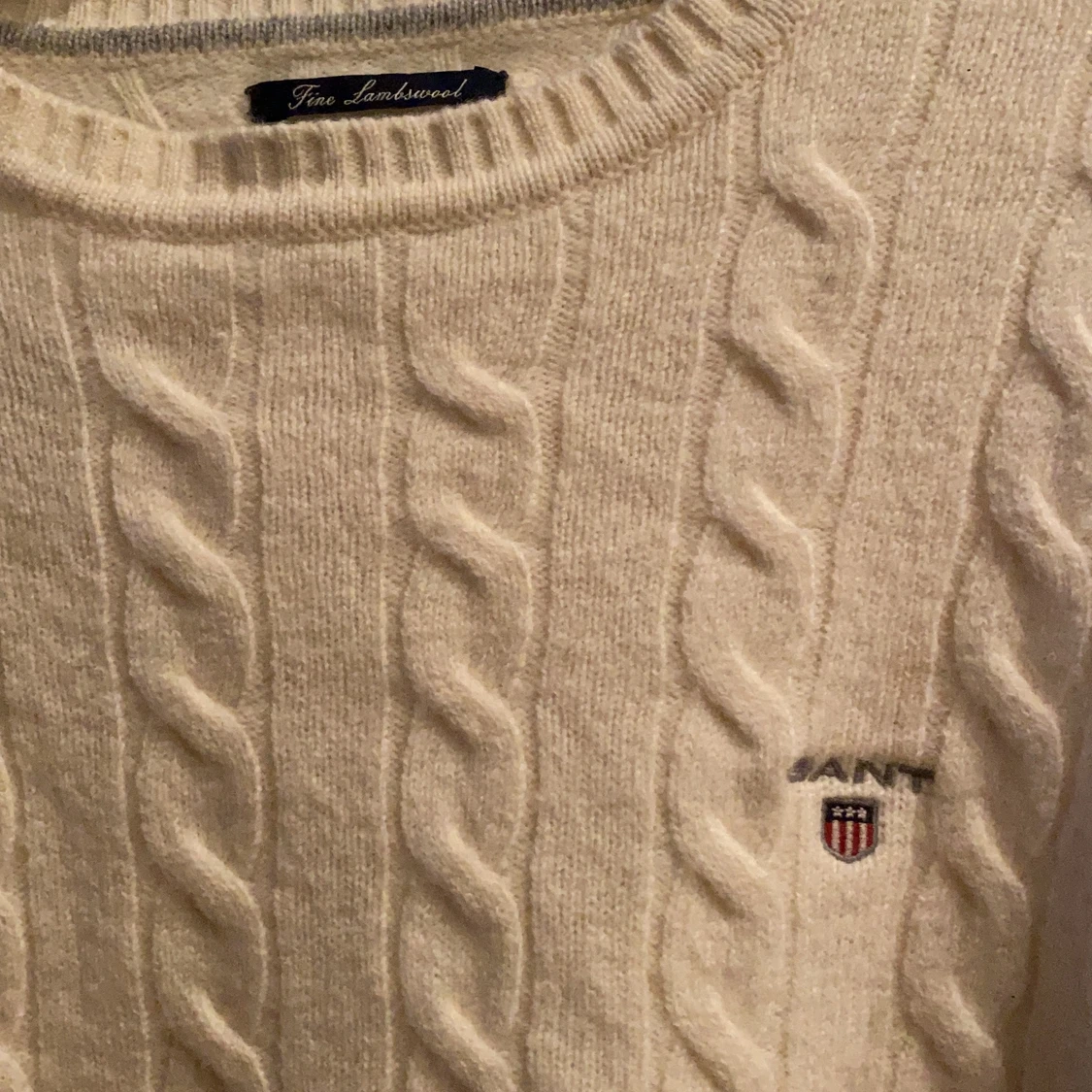 Gant kabelstickad tröja - 90