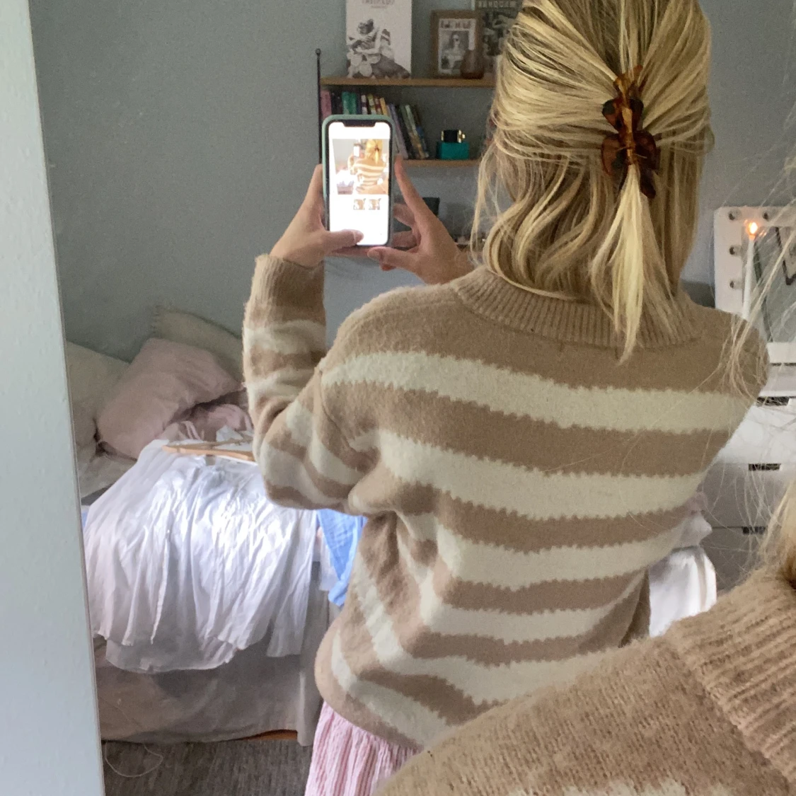 Så fin randig mango tröja - 91