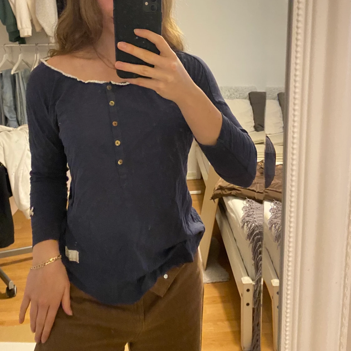 Marinblå Odd Molly topp