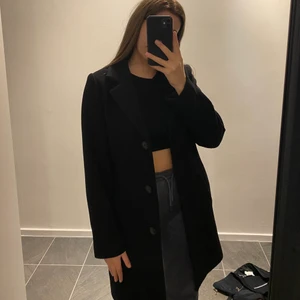 Rak kappa ullblandning storlek xs - Fint skick knappt använd