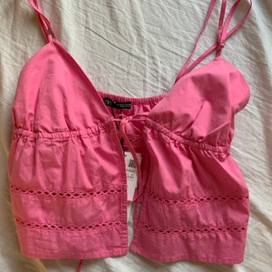Zara topp - Superfin rosa topp ifrån Zara! 🥰 Oanvänd! 