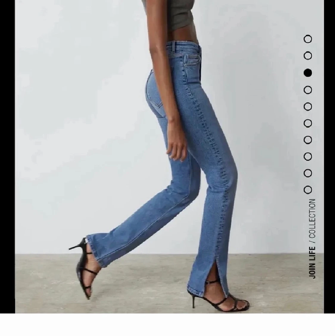 Zara jeans med slits