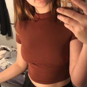 Brun crop top - Från Shein, 50inkl frakt