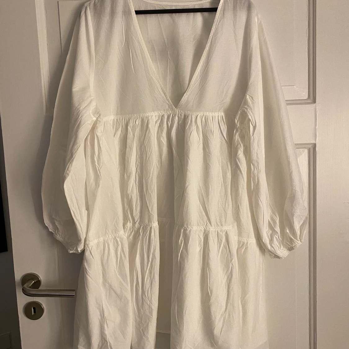 Vit sommarklänning - 90