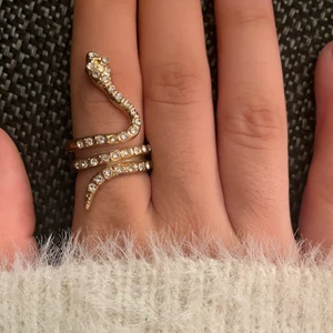 Orm ring - Säljer denna fina orm ringen. Den har tappat lite färg och därför säljer jag den för 10kr.
