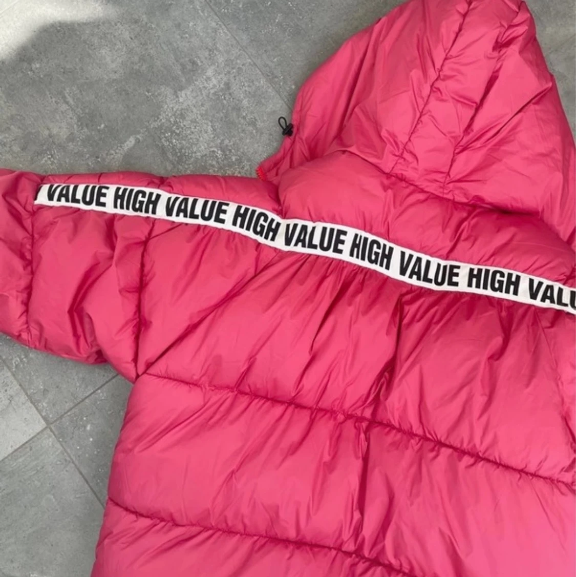 Pink Zara puffer - 91