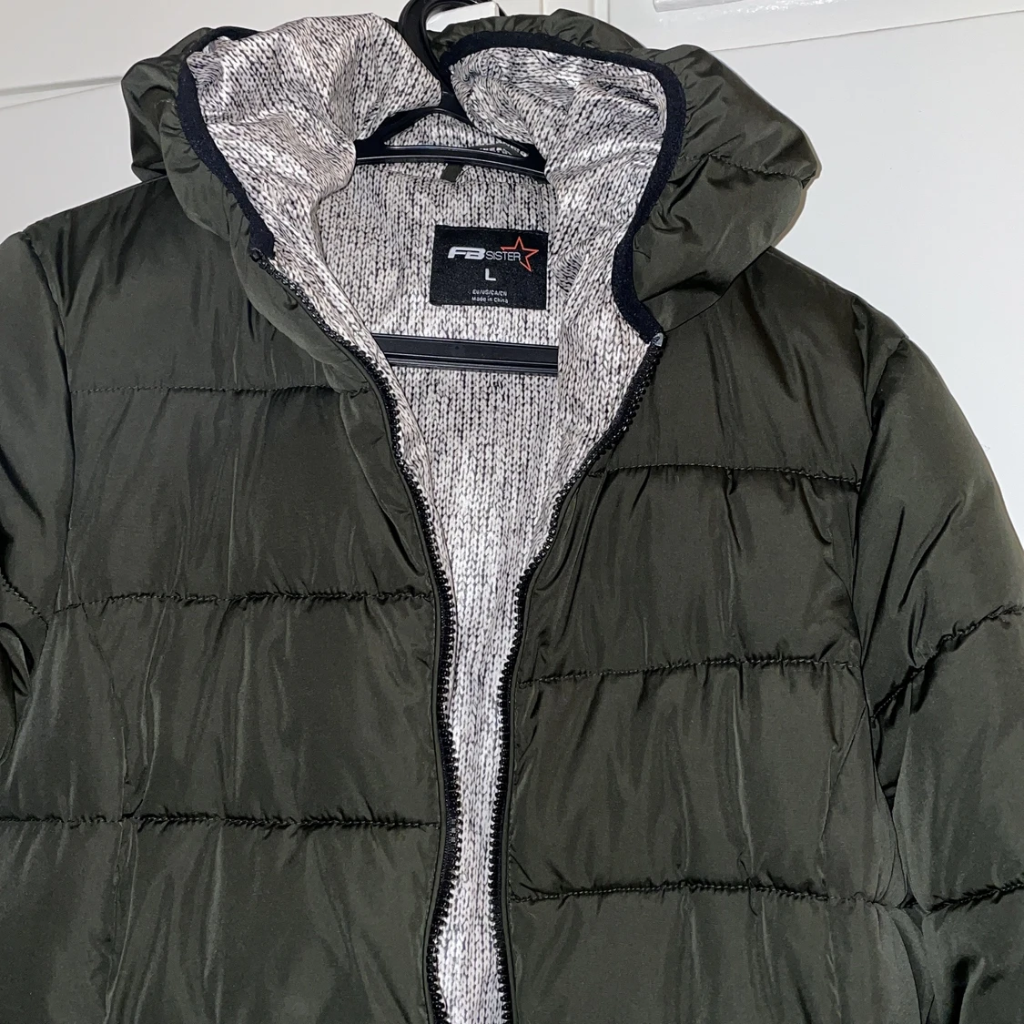 Grön höst jacka  - 90