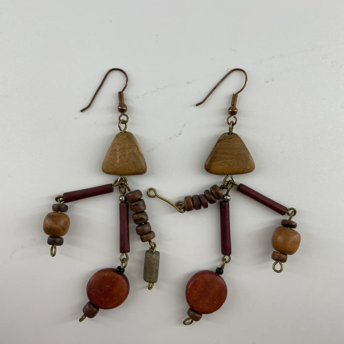 Cool vintage earrings - 90