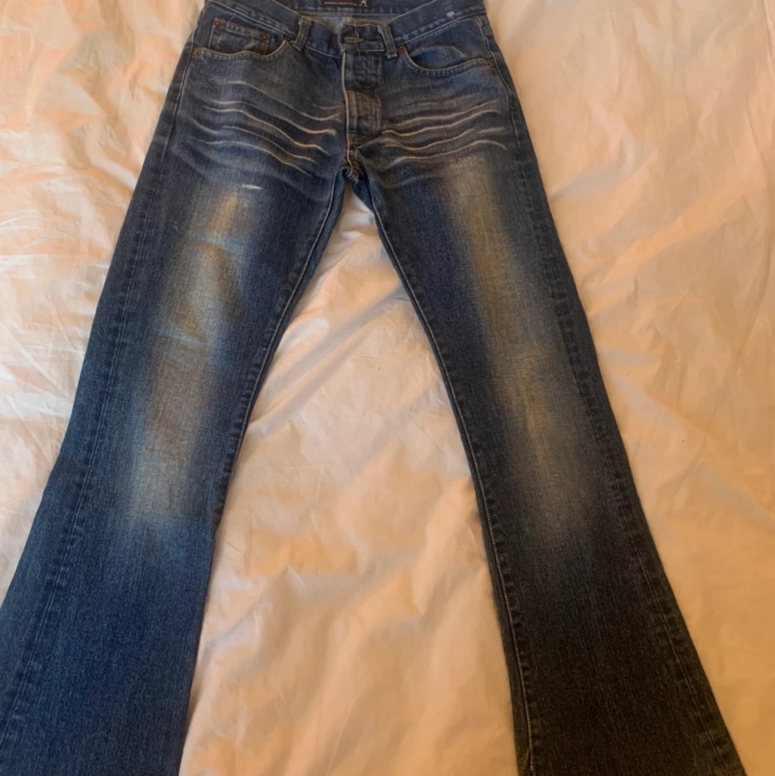 Bootcut lågmidjade jeans - 91