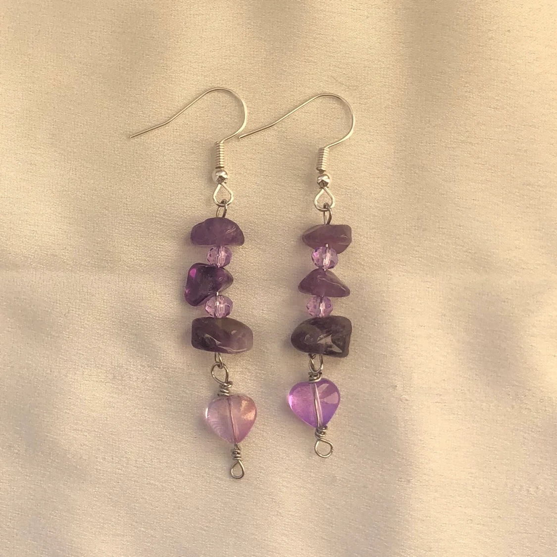 Ametist örhängen - 91