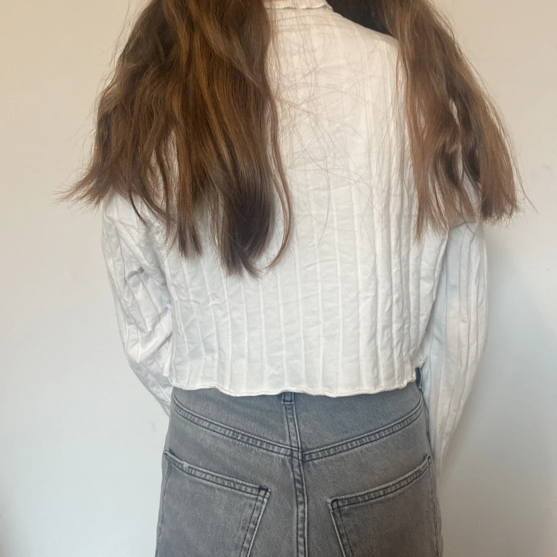 Tunn vit tröja  - 91