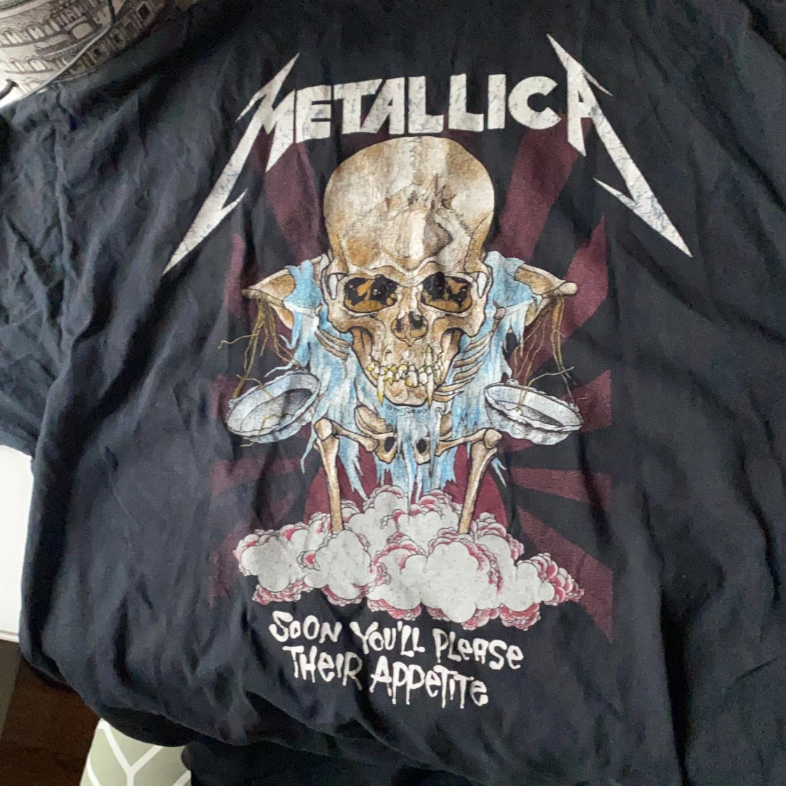 Oversized Metalica t-shirt  - 91