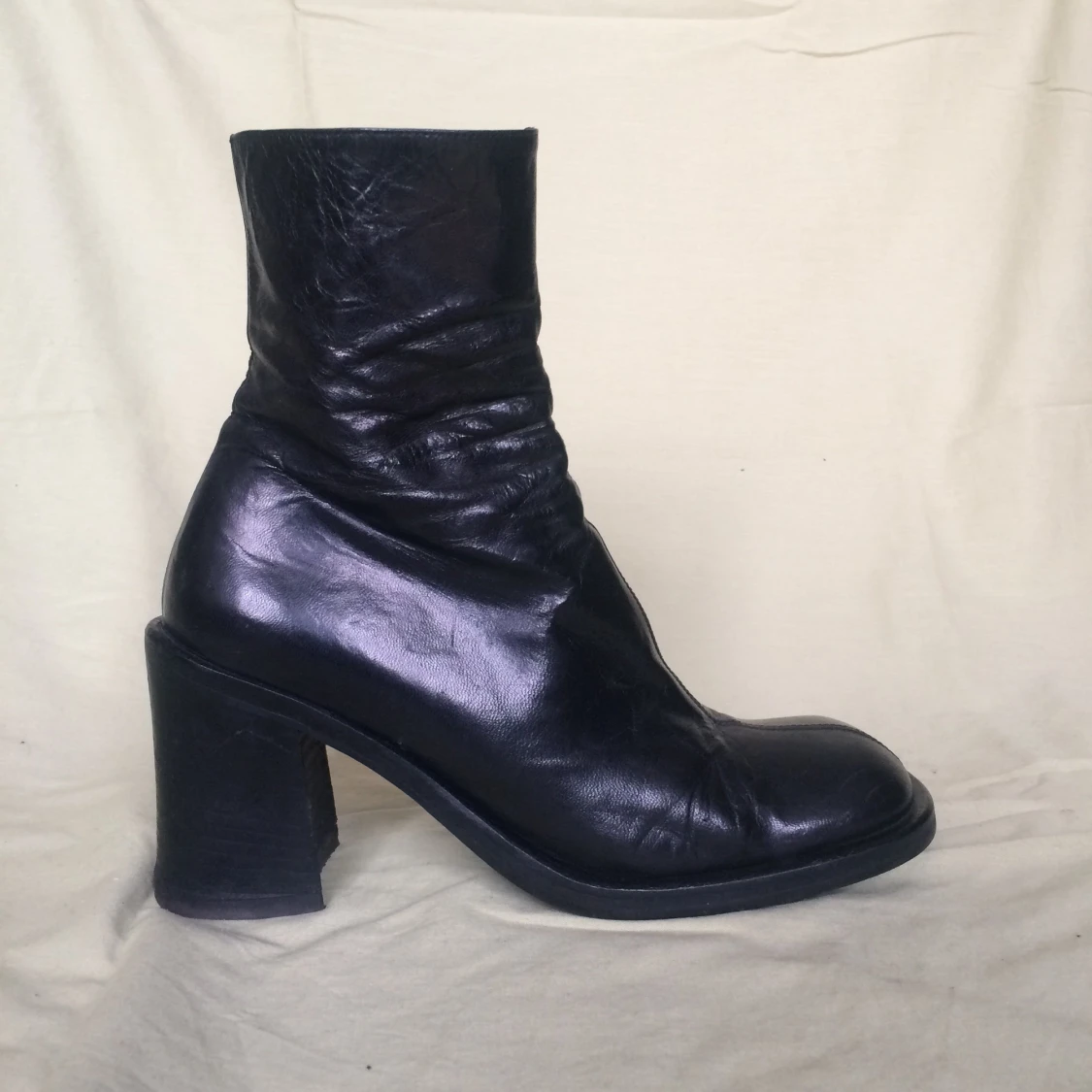 Italienska läder boots 38 - 90