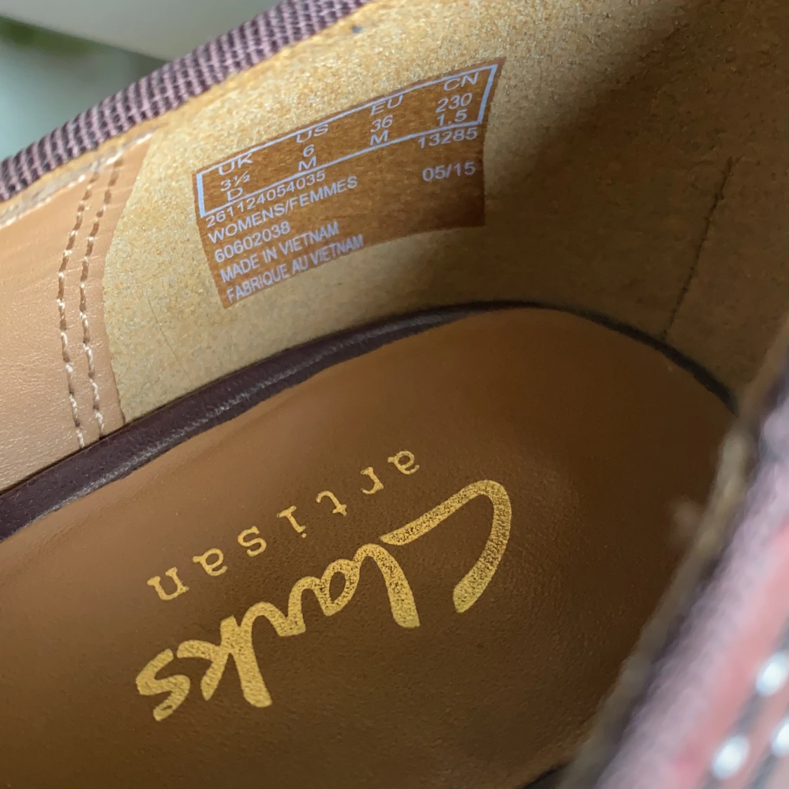 Clarks skor läder, strl 36 - 91