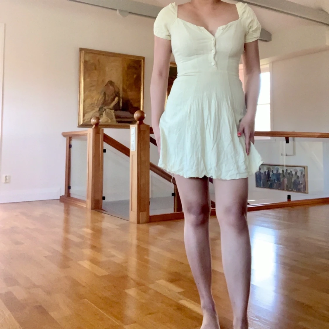 en gul sommarklänning! - 90