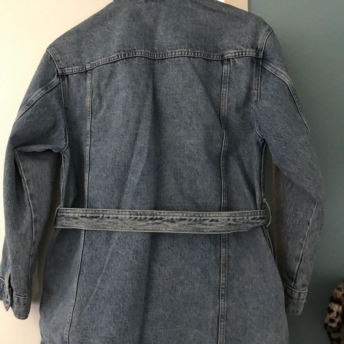 Weekday lång jeansjacka - 90