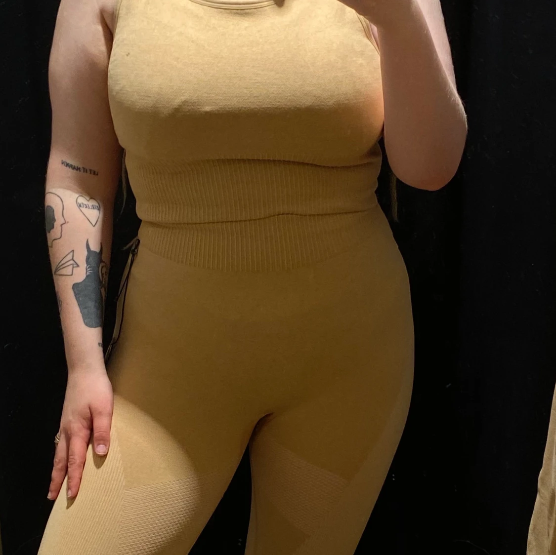 Beige träningset - 90