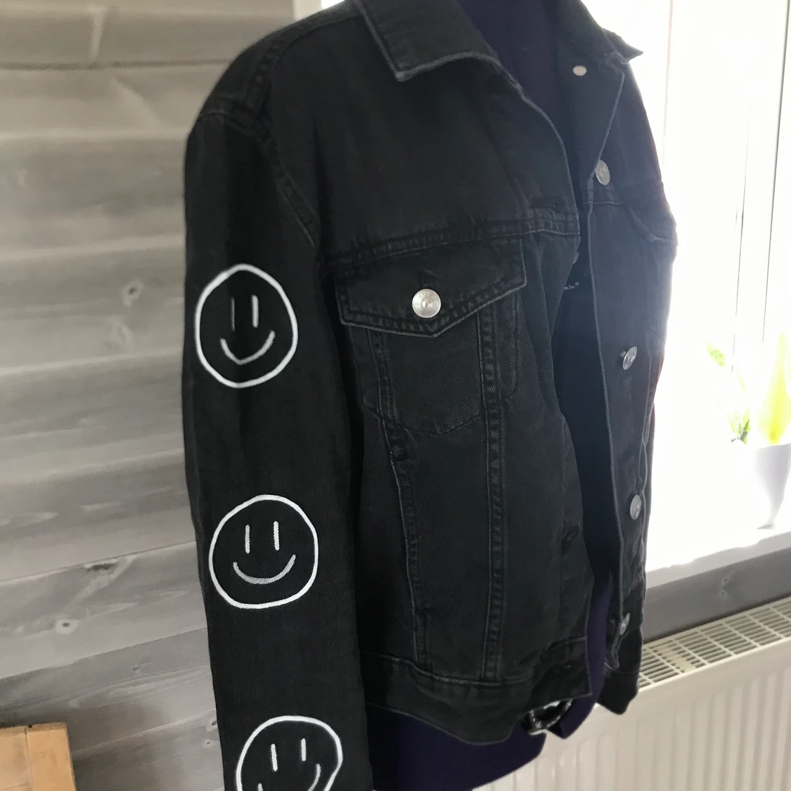 Smiley jeansjacka  - 91