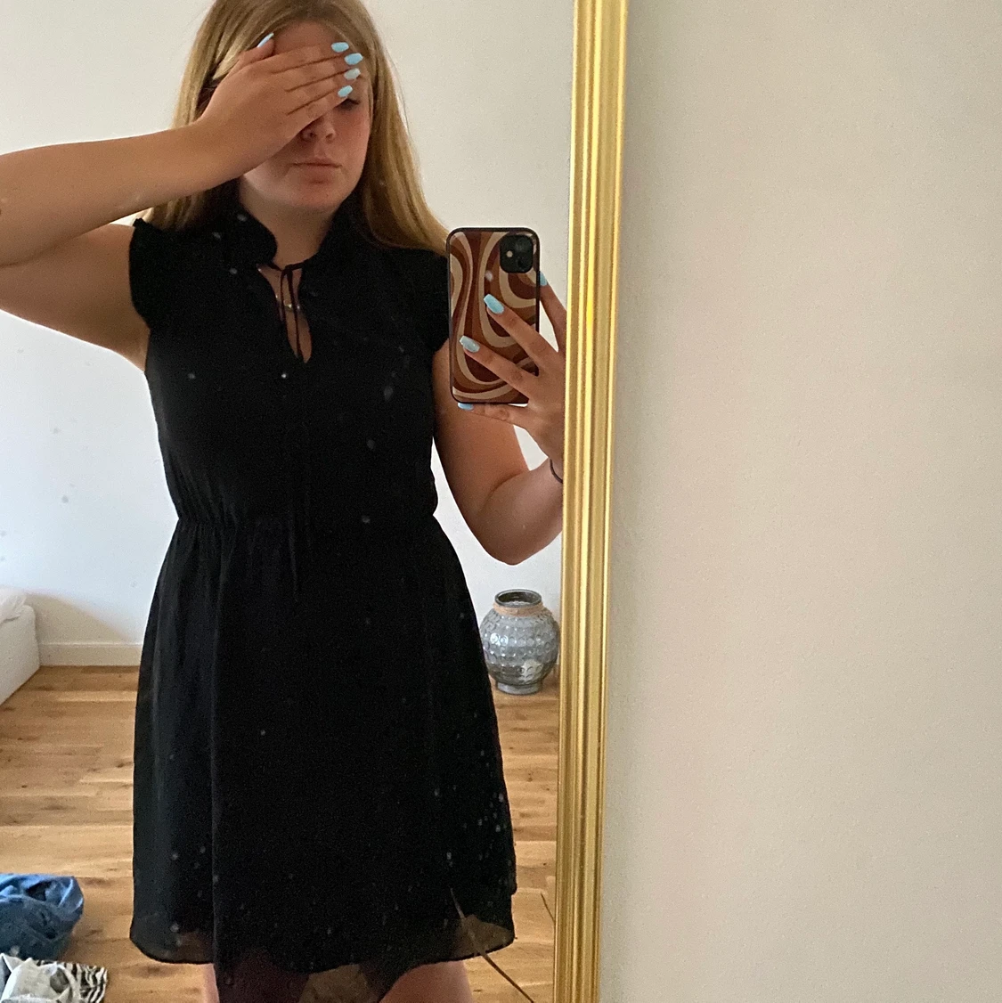 Chiffong-klänning - 90