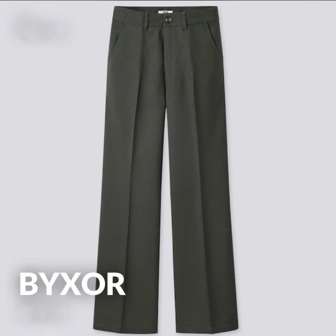 Kostymbyxor med hög midja 