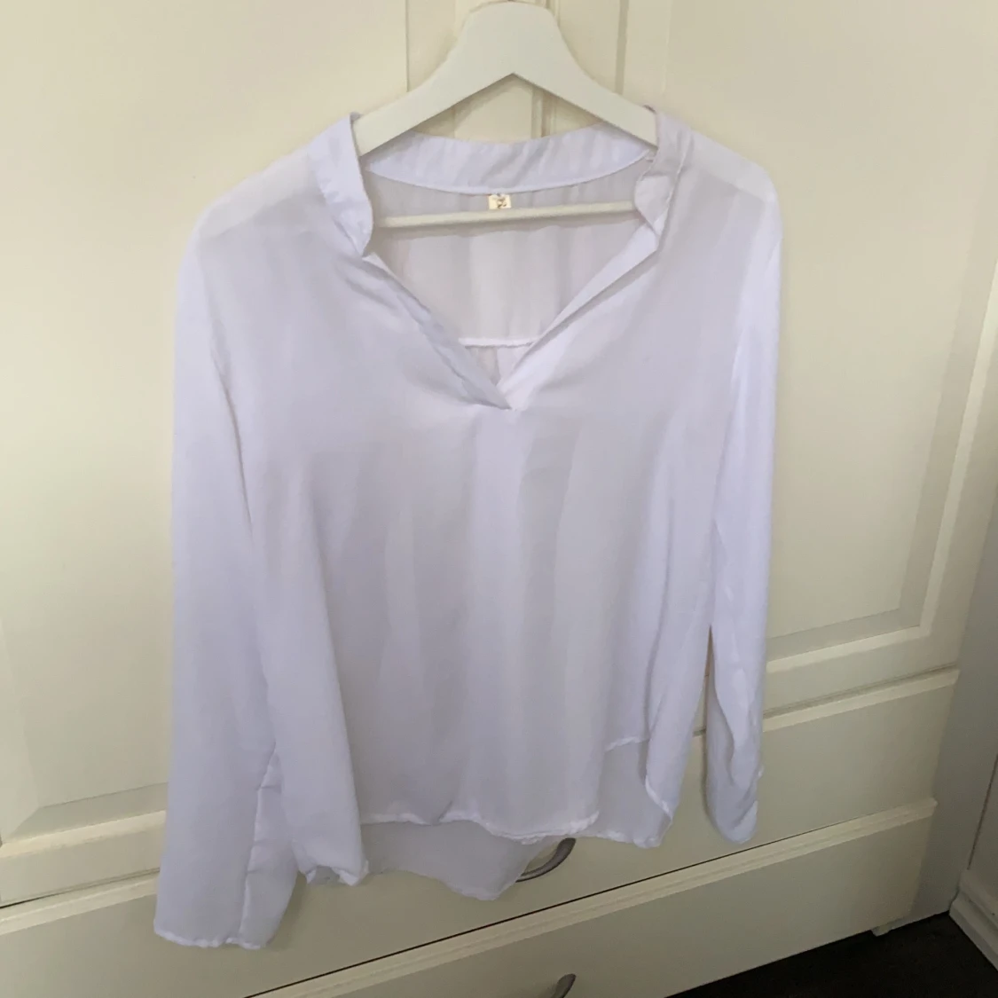 Vit blus 