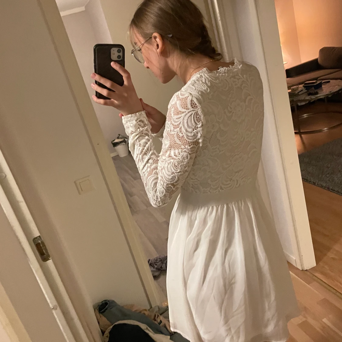 Spets klänning  - 90