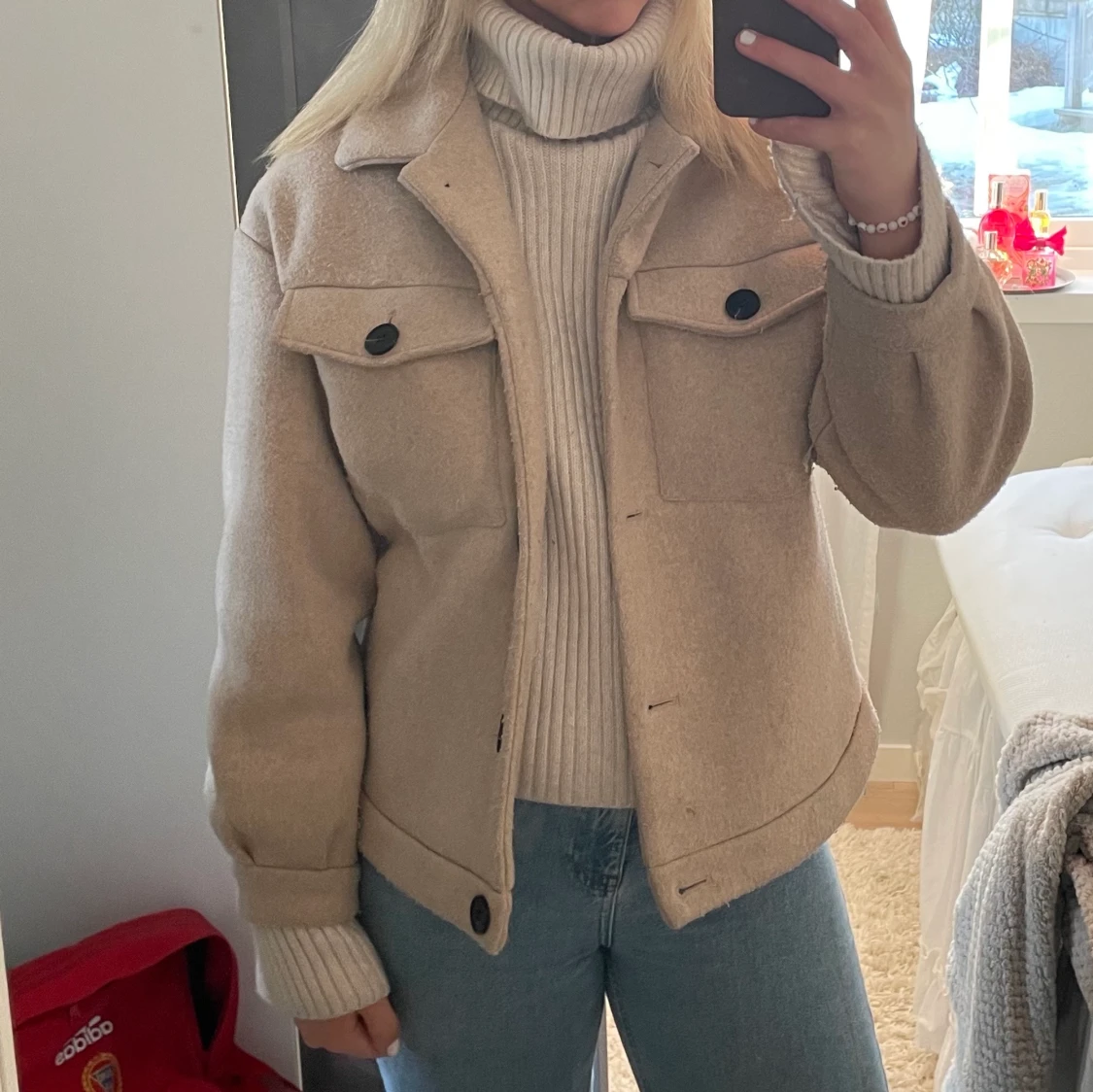 Jättesnygg kappa ifrån nakd 🧥