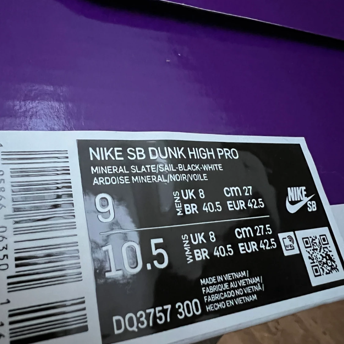 Nike sb dunk high ”mineral slate” - 90