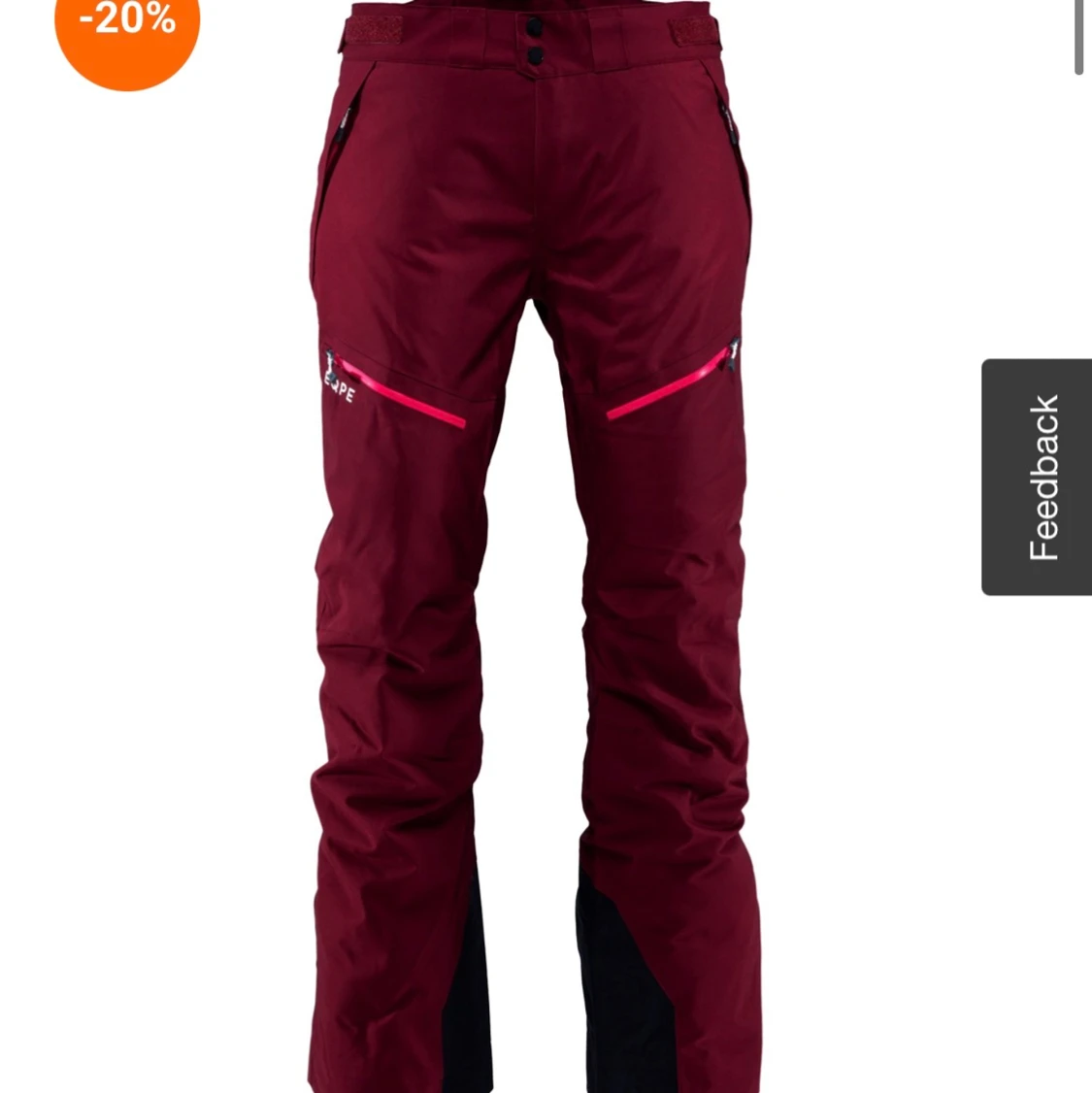 EQPE skidställ - Vinrött - 91