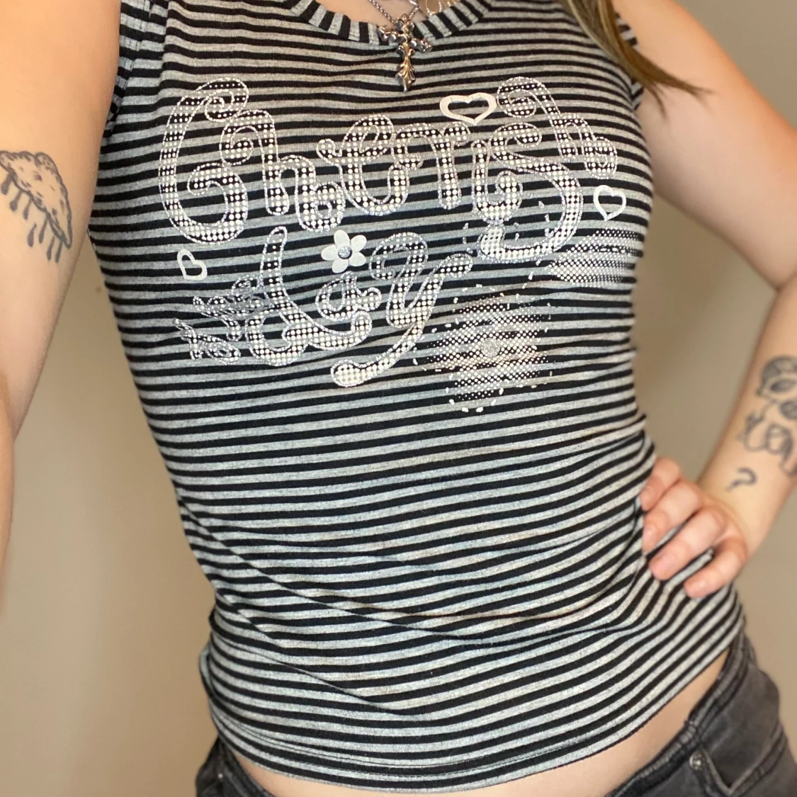 🗡Avril Lavinge vibe topp🗡