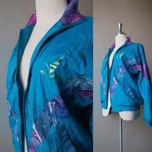 80s jacket HOT SHARK - Vintage 80tals jacka. Petit passform. I jätte fint skick. 