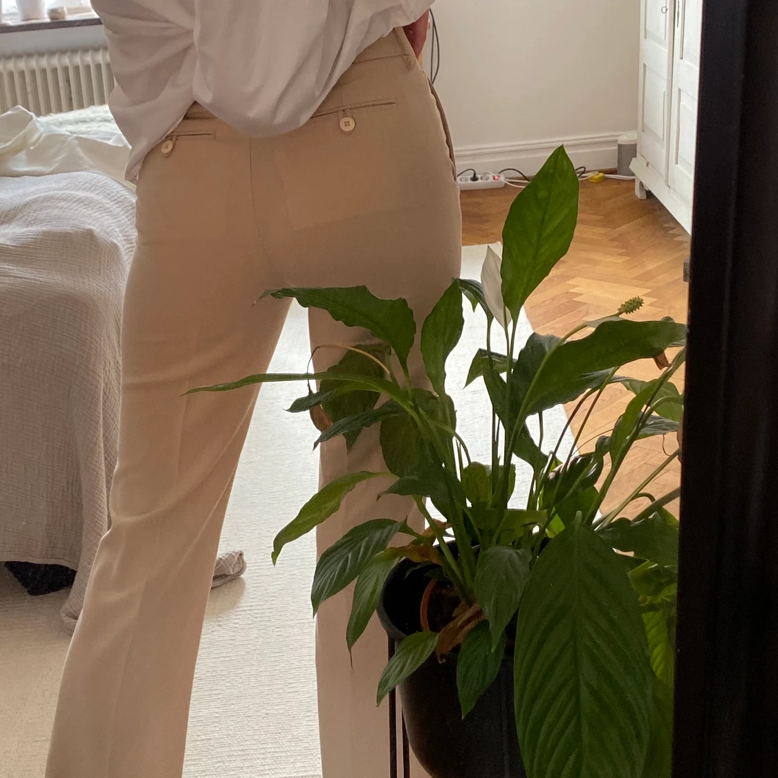  Filippa K beige kostymbyxor  - 90