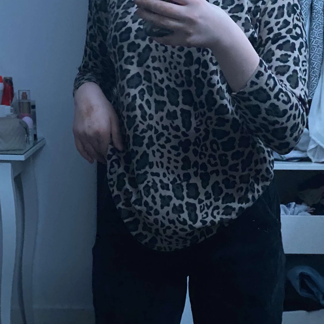 En leopard mönstrad blus 💕