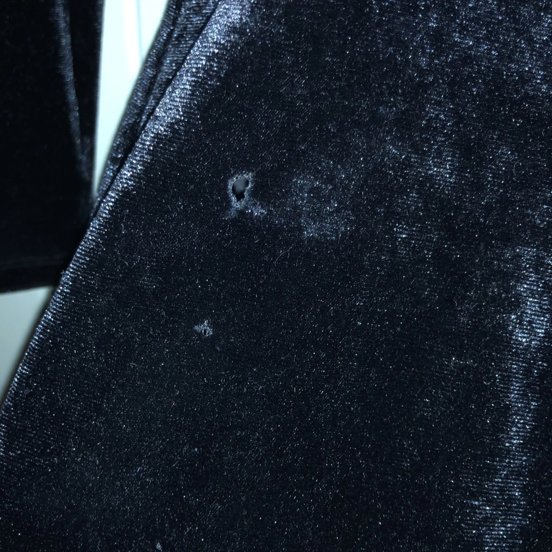 Svart sammet klänning  - 91