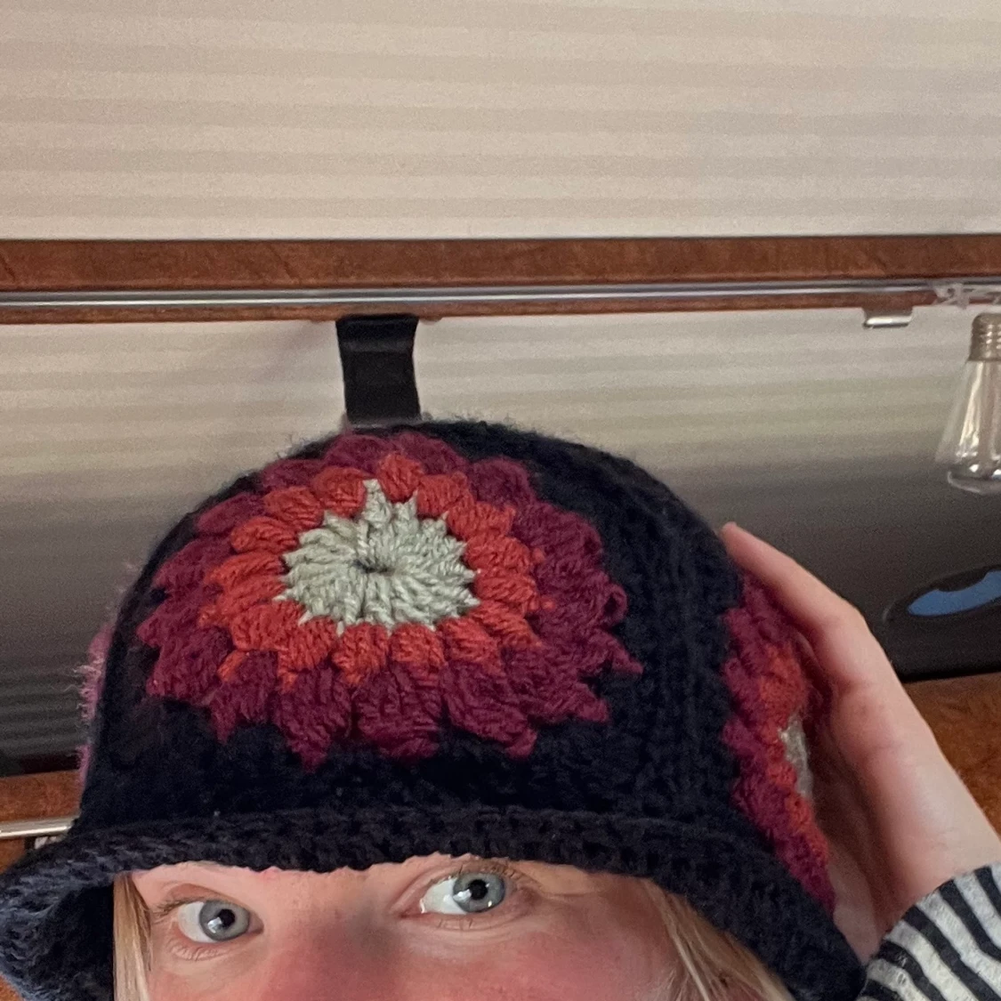 Virkad bucket hat🌻 inkl.frakt - 91