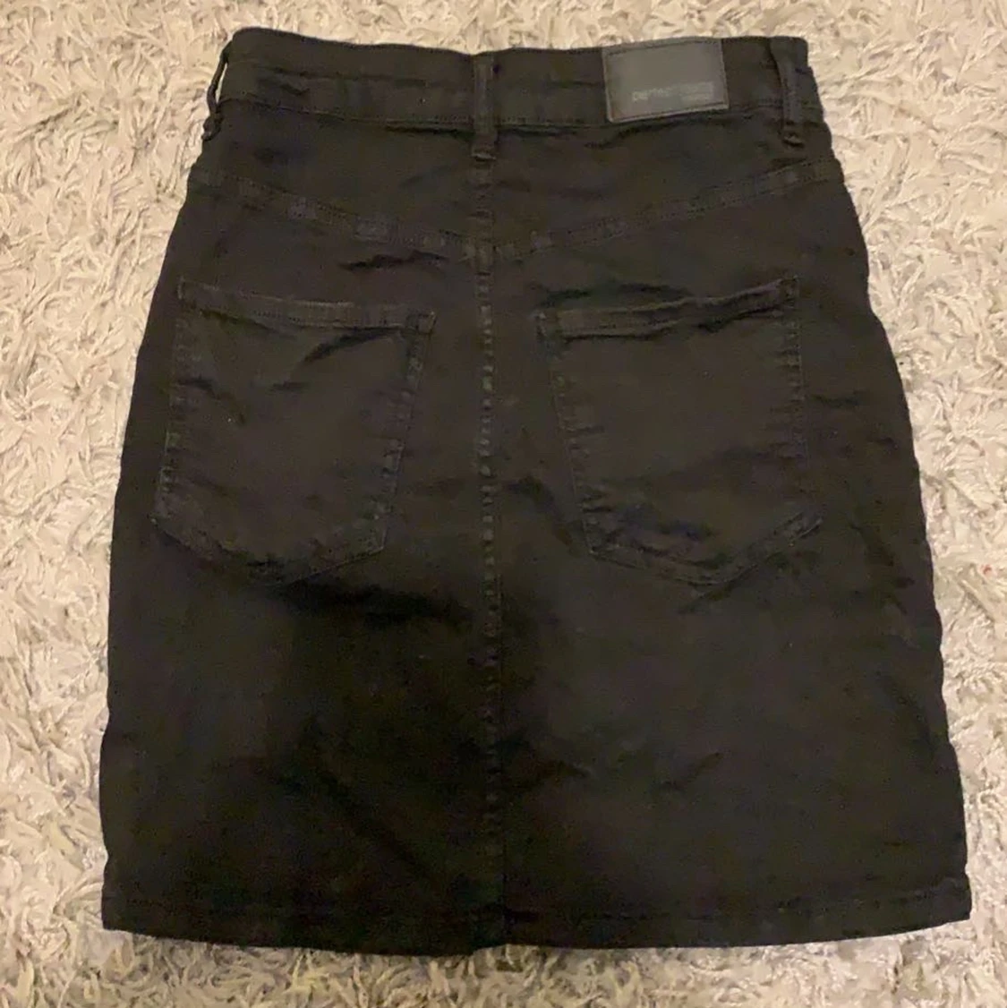 Svart jeanskjol - 90