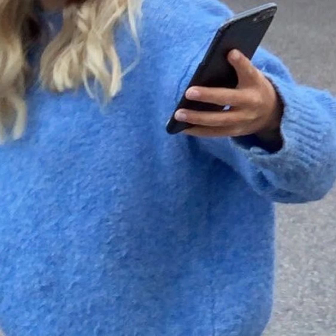 stickad tröja  - 90