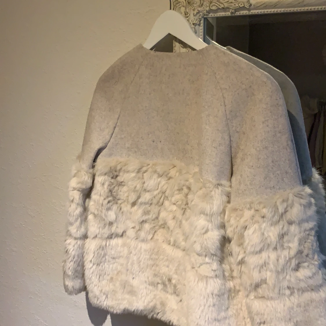 Beige jacka mango  - 90