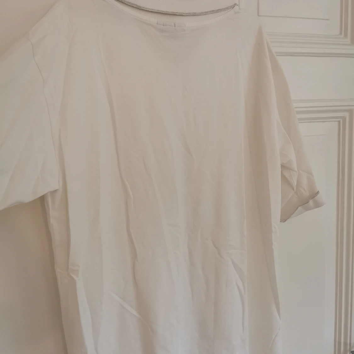 Oversized vit klänning Weekday - 91