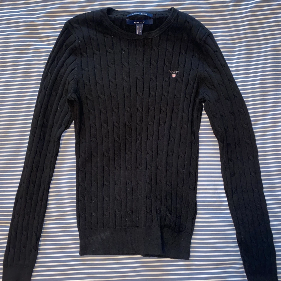 Kabelstickad Gant Tröja strlk S - 90